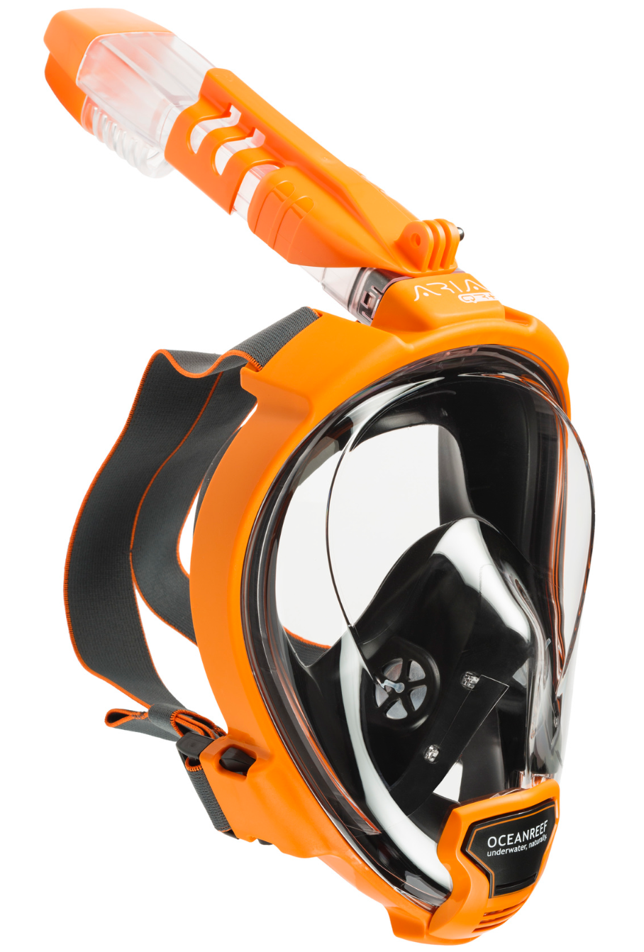 Ocean Reef Schnorchelmaske Aria QR+ Orange