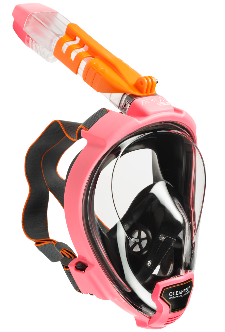 Ocean Reef Schnorchelmaske Aria QR+ Pink