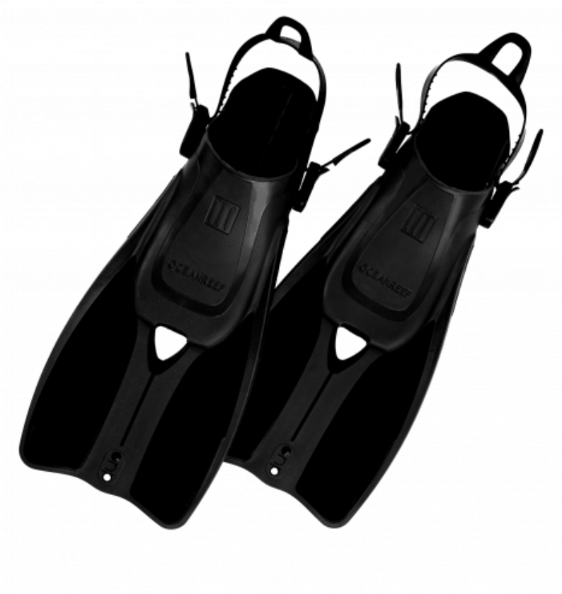 Ocean Reef Duo Fins II Schwarz