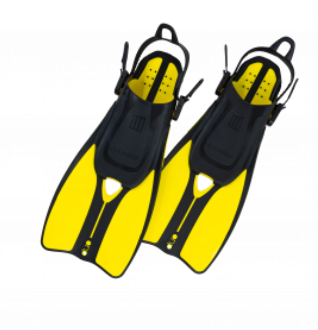 Ocean Reef Duo Fins II Gelb