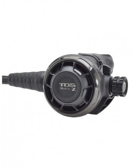 TDS Atemregler Einzelflaschen-Set Gull Z Black