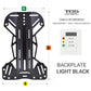 Backplate Aluminium light Black