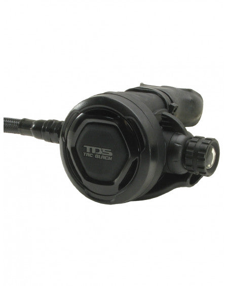 TDS Set - Atemregler Tac Black + Finimeter + Oktopus